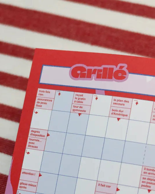 grille de mots fléchés niveau chaud ouvert à la page thématique Grillé
