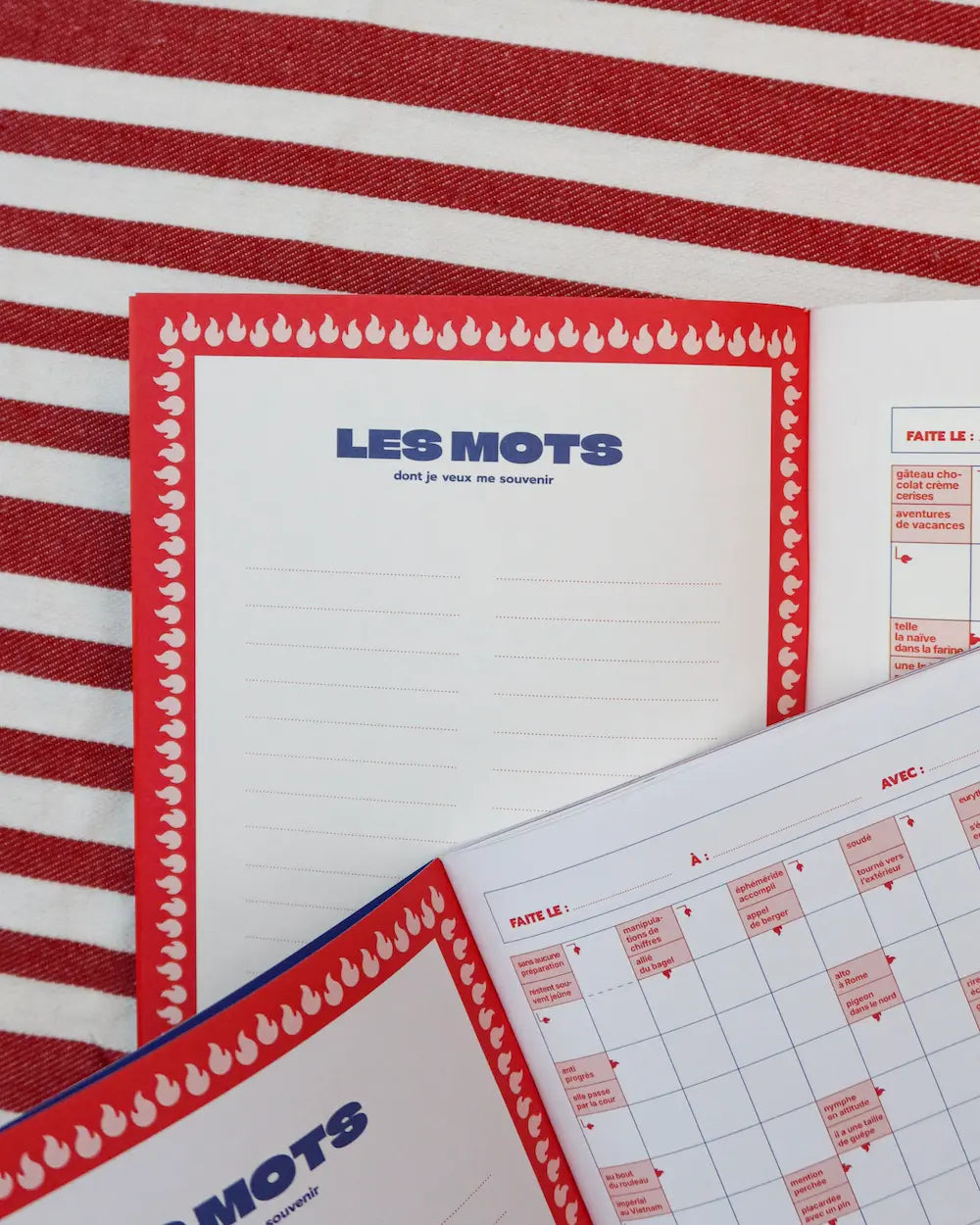 pages mots des cahiers de mots fléchés doux et chauds Grillé